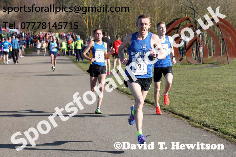 Senior mens 2018 Royal Signals NECAA Road Relays, Hetton. Photo: David T. Hewitson/Sports for All Pics